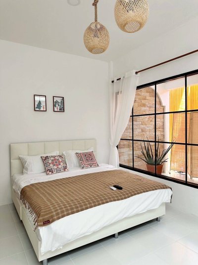 7R0714 House with jacuzzi ให้เช่า 2ห้องนอน 1ห้องน้ำ ราคา 75,000 ต่อเดือน โซนราไวย์