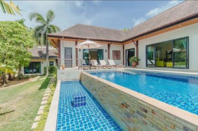7R0722 ให้เช่า pool villa 5ห้องนอน 5ห้องน้ำ ราคา 180,000 ต่อเดือน โซนราไวย์