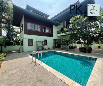 7R0727 ให้เช่า pool villa 3ห้องนอน 3ห้องน้ำ ราคา 65,000/เดือน โซนราไวย์