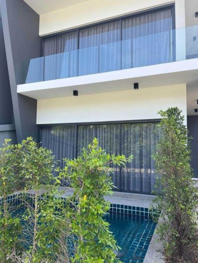 7R0732 ให้เช่า pool villa 2ห้องนอน 2ห้องน้ำ ราคา 70,000 ต่อเดือน โซนราไวย์