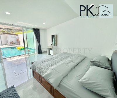 7R0733 ให้เช่า pool villa 3ห้องนอน 4ห้องน้ำ ราคา 75,000 ต่อเดือน โซนราไวย์