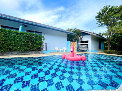 7R0736 House with common pool 1ห้องนอน 1ห้องน้ำ ราคา 32,500 ต่อเดือน โซนราไวย์