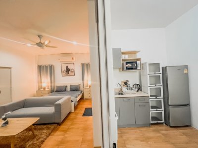 7R0736 House with common pool 1ห้องนอน 1ห้องน้ำ ราคา 32,500 ต่อเดือน โซนราไวย์