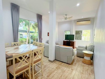 7R0737 House with common pool 2ห้องนอน 2ห้องน้ำ ราคา 60,000 ต่อเดือน โซนราไวย์