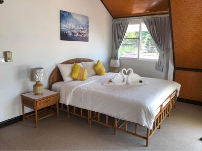 7R0739 House with common pool 3ห้องนอน 2ห้องน้ำ ราคา 65,000 ต่อเดือน โซนราไวย์