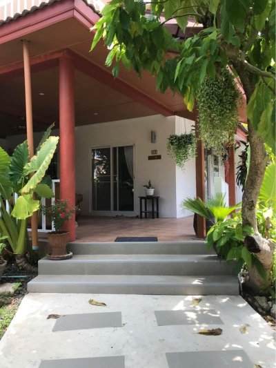 7R0739 House with common pool 3ห้องนอน 2ห้องน้ำ ราคา 65,000 ต่อเดือน โซนราไวย์