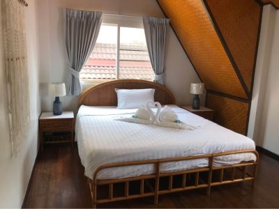 7R0739 House with common pool 3ห้องนอน 2ห้องน้ำ ราคา 65,000 ต่อเดือน โซนราไวย์