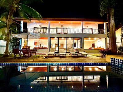 7R0741 ให้เช่า pool villa 4ห้องนอน 3ห้องน้ำ ราคา 130,000 ต่อเดือน โซนราไวย์