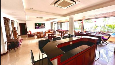 7R0741 ให้เช่า pool villa 4ห้องนอน 3ห้องน้ำ ราคา 130,000 ต่อเดือน โซนราไวย์