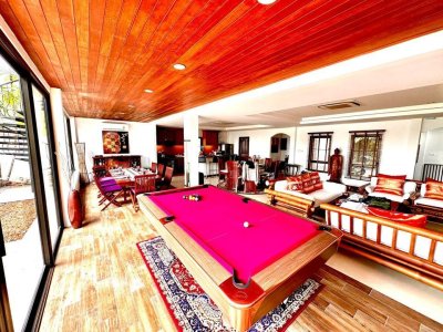 7R0741 ให้เช่า pool villa 4ห้องนอน 3ห้องน้ำ ราคา 130,000 ต่อเดือน โซนราไวย์