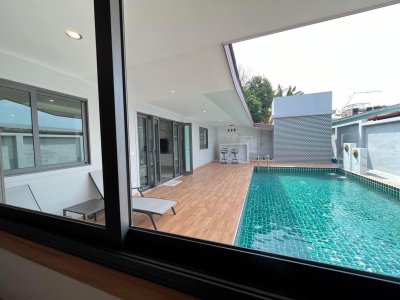 7R0746 ให้เช่า pool villa 3ห้องนอน 3ห้องน้ำ ราคา 130,000 ต่อเดือน โซนราไวย์