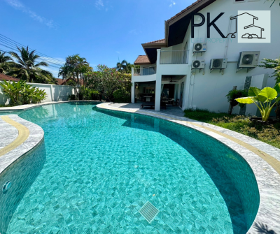 7R0748 ให้เช่า pool villa 5ห้องนอน 5ห้องน้ำ ราคา 200,000/เดือน โซนราไวย์