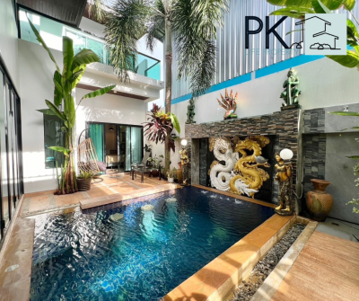 7R0749 ให้เช่า pool villa 3ห้องนอน 4ห้องน้ำ ราคา 85,000/เดือน โซนราไวย์