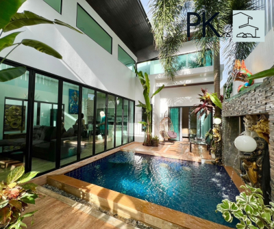 7R0749 ให้เช่า pool villa 3ห้องนอน 4ห้องน้ำ ราคา 85,000/เดือน โซนราไวย์