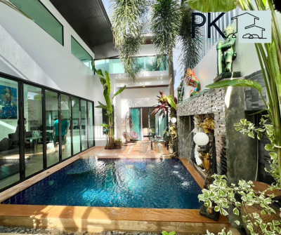 7R0749 ให้เช่า pool villa 3ห้องนอน 4ห้องน้ำ ราคา 85,000/เดือน โซนราไวย์