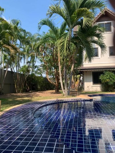 7R0752 ให้เช่า pool villa 4ห้องนอน 5ห้องน้ำ ราคา 100,000 ต่อเดือน โซนราไวย์