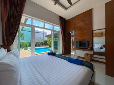 7R0755 ให้เช่า pool villa 3 ห้องนอน 3 ห้องน้ำ ราคา 75,000/เดือน โซนราไวย์