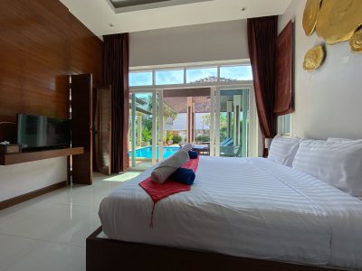 7R0755 ให้เช่า pool villa 3 ห้องนอน 3 ห้องน้ำ ราคา 75,000/เดือน โซนราไวย์