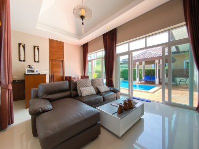 7R0755 ให้เช่า pool villa 3 ห้องนอน 3 ห้องน้ำ ราคา 75,000/เดือน โซนราไวย์