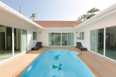 7R0756 ให้เช่า pool villa 2 ห้องนอน 3 ห้องน้ำ ราคา 85,000/เดือน โซนราไวย์