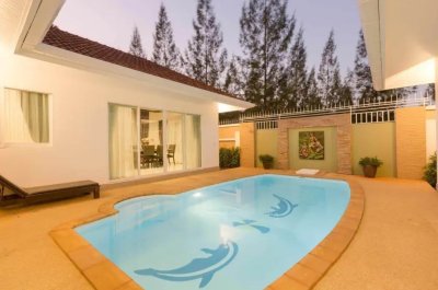 7R0756 ให้เช่า pool villa 2 ห้องนอน 3 ห้องน้ำ ราคา 85,000/เดือน โซนราไวย์
