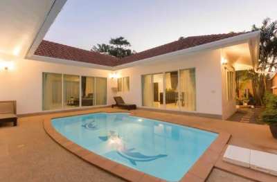 7R0756 ให้เช่า pool villa 2 ห้องนอน 3 ห้องน้ำ ราคา 85,000/เดือน โซนราไวย์