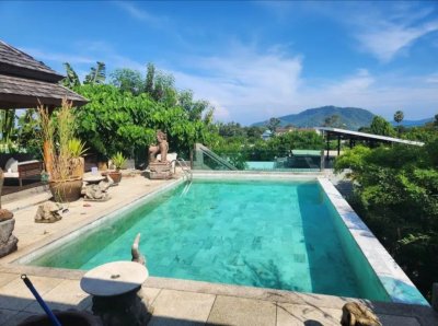 7R0768 ให้เช่า pool villa 3 ห้องนอน 3 ห้องน้ำ ราคา 120,000/เดือน โซนราไวย์
