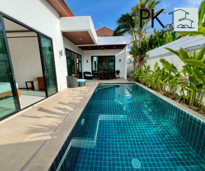 7R0773 Pool villa for rent 2bedroom 2bathroom 65,000/month at rawai