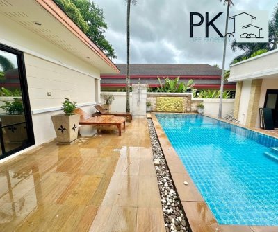 7R0775 ให้เช่า pool villa 2ห้องนอน 3ห้องน้ำ ราคา 60,000/เดือน โซนราไวย์