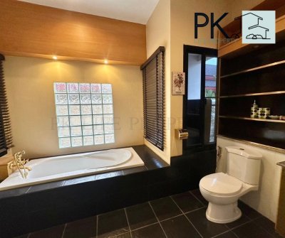 7R0775 ให้เช่า pool villa 2ห้องนอน 3ห้องน้ำ ราคา 60,000/เดือน โซนราไวย์