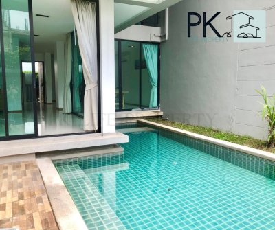 7R0776 ให้เช่า pool villa 3ห้องนอน 4ห้องน้ำ ราคา 80,000/เดือน โซนราไวย์