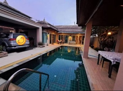 7R0786 ให้เช่า pool villa 2ห้องนอน 3ห้องน้ำ ราคา 80,000/เดือน โซนราไวย์