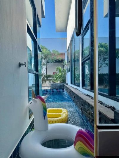 7R0794 ให้เช่า pool villa 3 ห้องนอน 3 ห้องน้ำ ราคา 110,000 ต่อเดือน โซนราไวย์