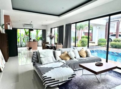 7R0794 ให้เช่า pool villa 3 ห้องนอน 3 ห้องน้ำ ราคา 110,000 ต่อเดือน โซนราไวย์