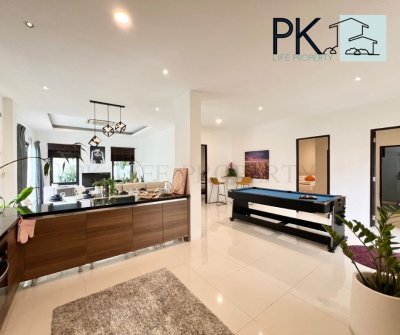 7R0797 ให้เช่า pool villa 3 ห้องนอน 3 ห้องน้ำ ราคา 80,000/เดือน โซนฉลอง