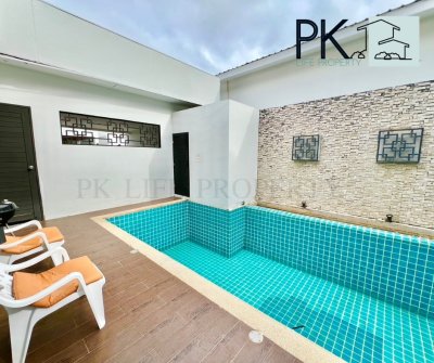 7R0797 ให้เช่า pool villa 3 ห้องนอน 3 ห้องน้ำ ราคา 80,000/เดือน โซนฉลอง