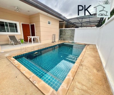 7R0798 ให้เช่า pool villa 2ห้องนอน 2ห้องน้ำ ราคา 57,000 ต่อเดือน โซนราไวย์