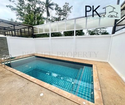 7R0798 ให้เช่า pool villa 2ห้องนอน 2ห้องน้ำ ราคา 57,000 ต่อเดือน โซนราไวย์