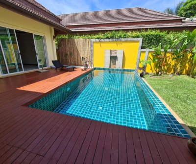 7R0799 ให้เช่า pool villa 3ห้องนอน 3ห้องน้ำ ราคา 80,000/เดือน โซนราไวย์