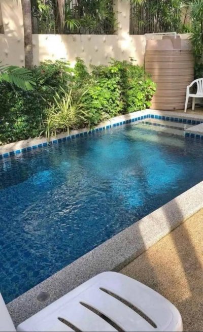 7R0820 ให้เช่า pool villa 3ห้องนอน 3ห้องน้ำ ราคา 60,000 ต่อเดือน โซนราไวย์