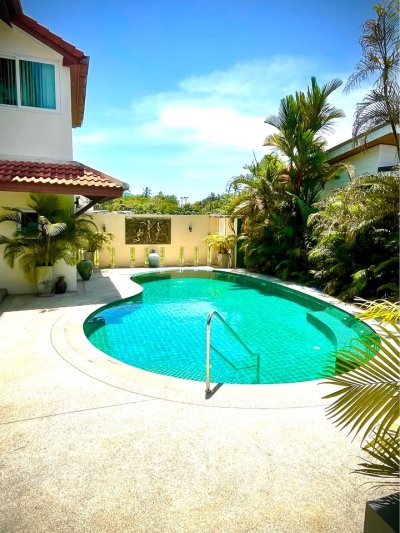 7R0838 ให้เช่า pool villa 5 ห้องนอน 5 ห้องน้ำ ราคา 85,000/เดือน โซนราไวย์
