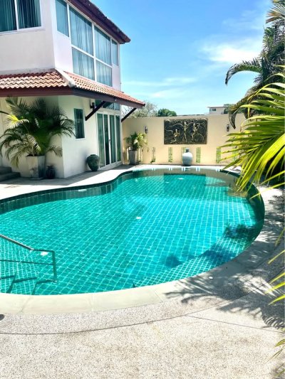 7R0838 ให้เช่า pool villa 5 ห้องนอน 5 ห้องน้ำ ราคา 85,000/เดือน โซนราไวย์