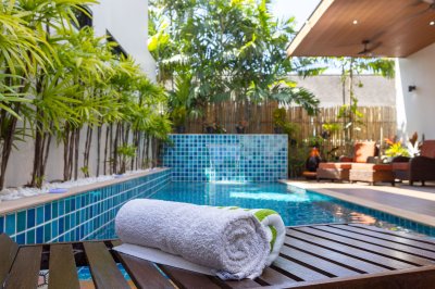 7R0878 ให้เช่า pool villa 3 ห้องนอน 3 ห้องน้ำ ราคา 85,000 ต่อเดือน โซนราไวย์