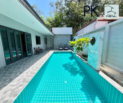 7R0888 ให้เช่า pool villa 2 ห้องนอน 3 ห้องน้ำ ราคา 65,000/เดือน โซนราไวย์