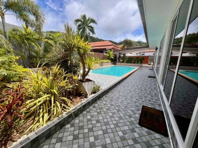 7R0905 ให้เช่า pool villa 2 ห้องนอน 2 ห้องน้ำ ราคา 50,000/เดือน โซนราไวย์