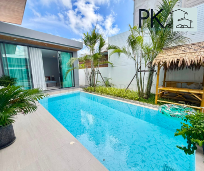 7R0909 ให้เช่า pool villa 3 ห้องนอน 3 ห้องน้ำ ราคา 85,000/เดือน โซนราไวย์