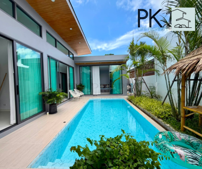 7R0909 ให้เช่า pool villa 3 ห้องนอน 3 ห้องน้ำ ราคา 85,000/เดือน โซนราไวย์