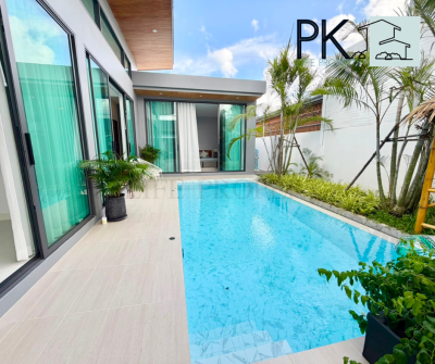 7R0909 ให้เช่า pool villa 3 ห้องนอน 3 ห้องน้ำ ราคา 85,000/เดือน โซนราไวย์