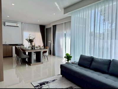 7R0910 ให้เช่า pool villa 3 ห้องนอน 3 ห้องน้ำ ราคา 100,000 ต่อเดือน โซนราไวย์