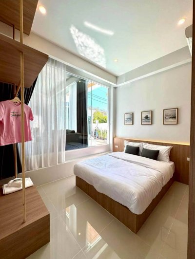 7R0910 ให้เช่า pool villa 3 ห้องนอน 3 ห้องน้ำ ราคา 100,000 ต่อเดือน โซนราไวย์